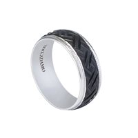 Anello Boccadamo Uomo Man in Acciaio AAN004-2 - AAN004-2